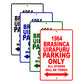 1964 Brasinca Uirapuru Parking Only All Others Will Be towed Signs