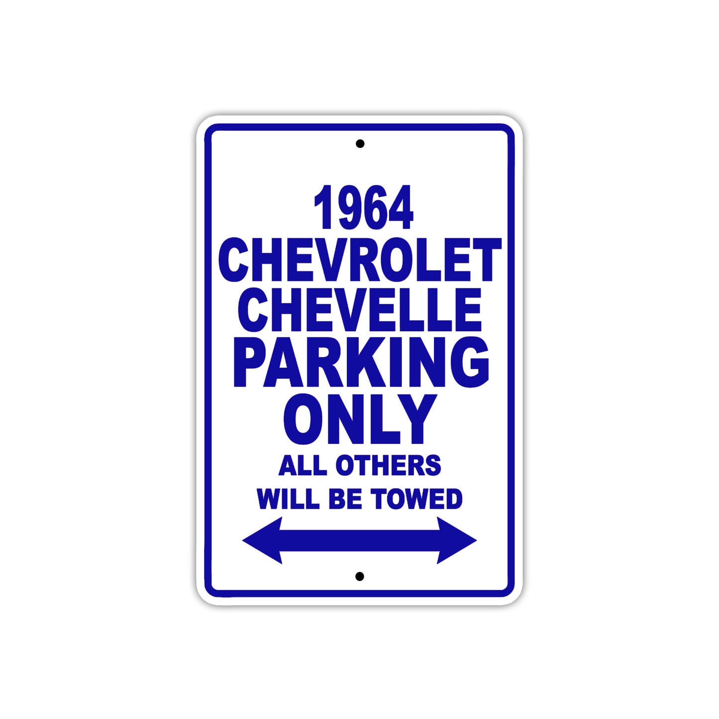 1964 Chevrolet Chevelle Parking Only All Others Will Be Towed  