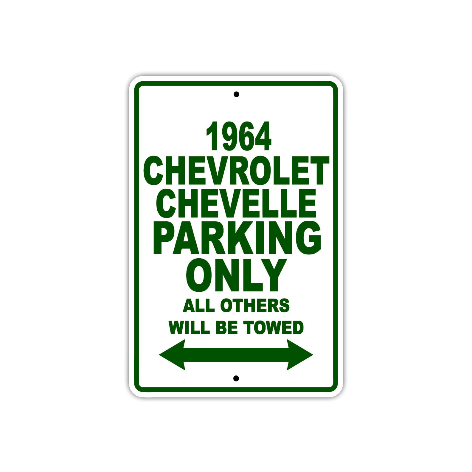 1964 Chevrolet Chevelle Parking Only All Others Will Be Towed  