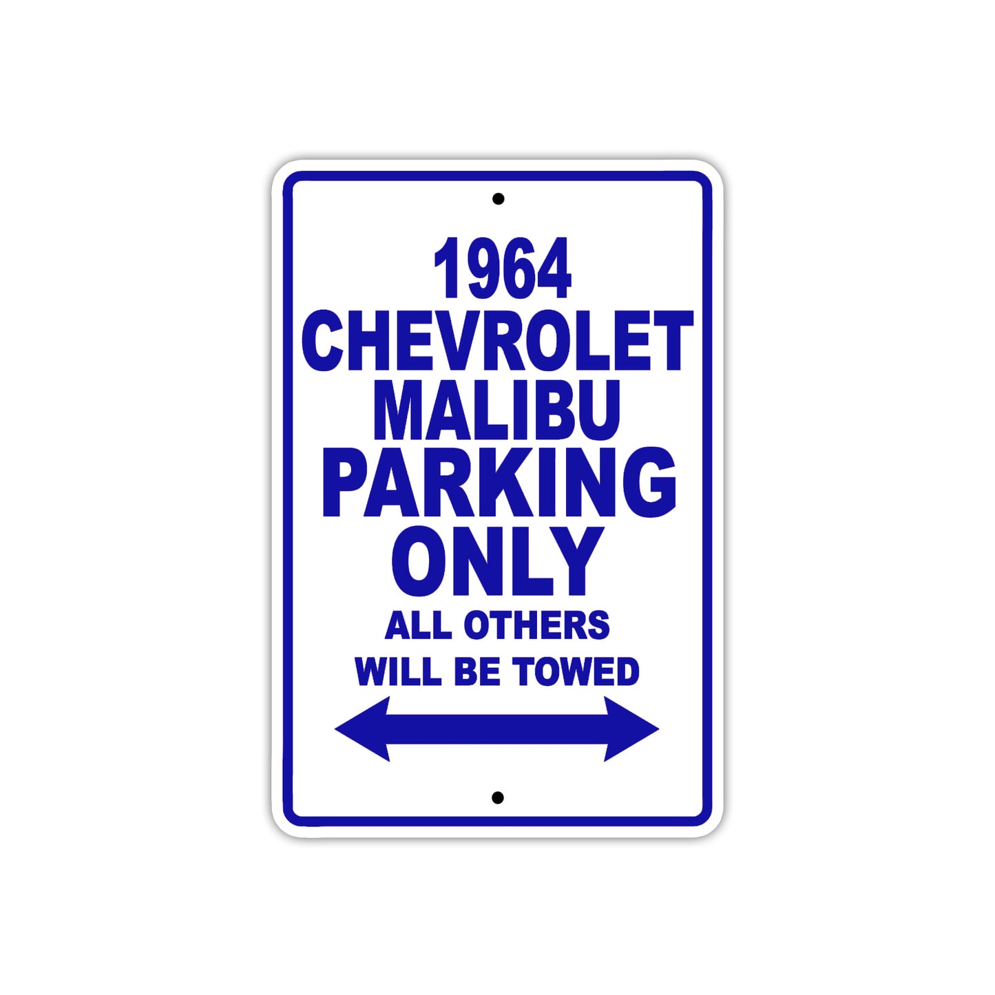 1964 Chevrolet Malibu Parking Only All Others Will Be Towed 