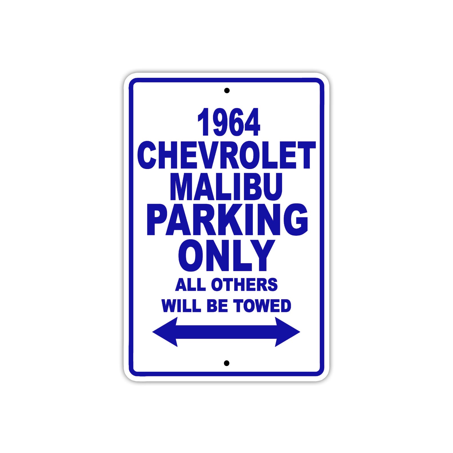 1964 Chevrolet Malibu Parking Only All Others Will Be Towed 