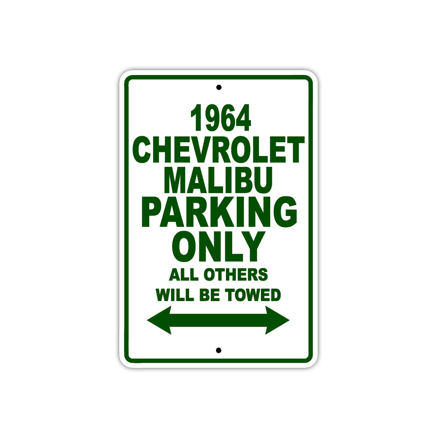 1964 Chevrolet Malibu Parking Only All Others Will Be Towed 