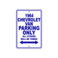 1964 Chevrolet Van Parking Only All Others Will Be Towed 