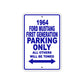 1964 Ford Mustang First Generation Parking Only All Others Will Be Towed Metal Sign