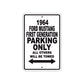 1964 Ford Mustang First Generation Parking Only All Others Will Be Towed Metal Sign