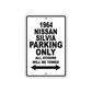 1964 Nissan Silvia Parking Only All others Will Be Towed 