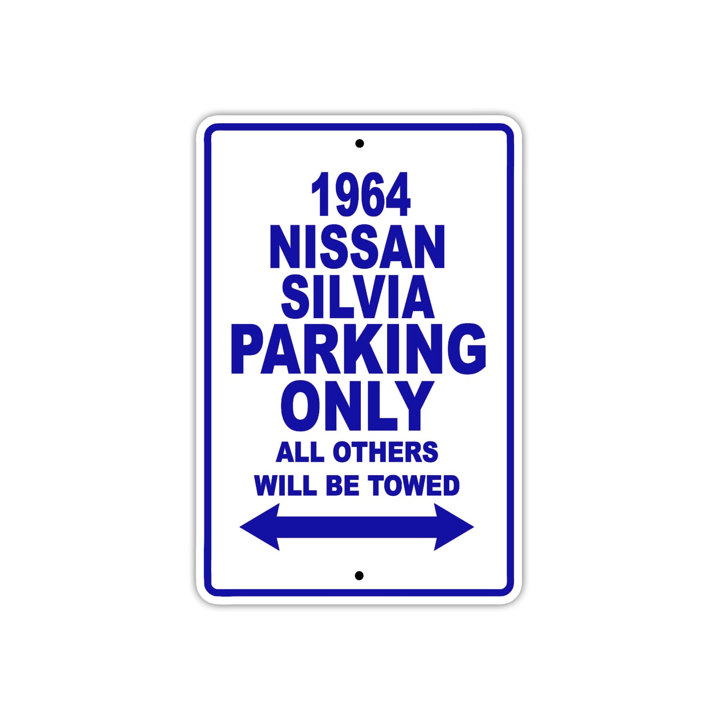 1964 Nissan Silvia Parking Only All others Will Be Towed 