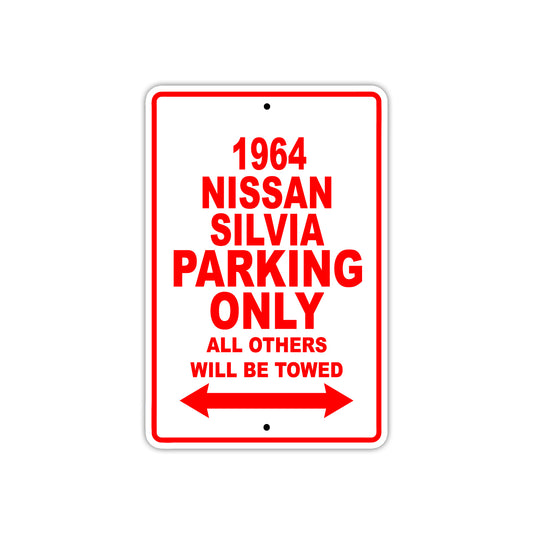 1964 Nissan Silvia Parking Only All others Will Be Towed 