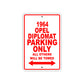 1964 Opel Diplomat Parking Only All Others Will Be Towed Sign