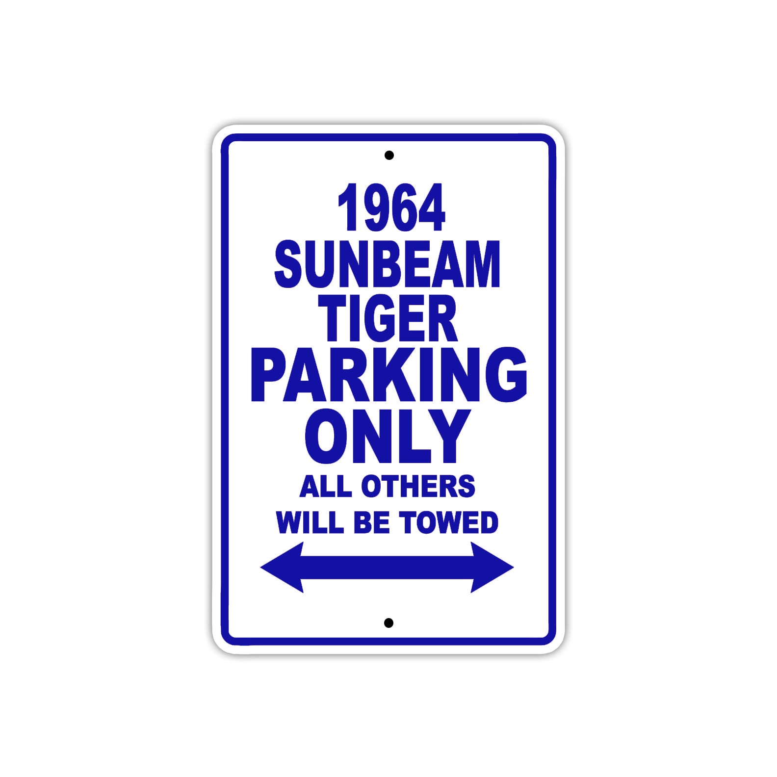 1964 Sunbeam Tiger Parking Only All Others Will Be Towed 