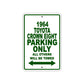 1964 Toyota Crown Eight Parking Only All Others Will Be Towed
