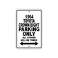 1964 Toyota Crown Eight Parking Only All Others Will Be Towed