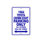 1964 Toyota Crown Eight Parking Only All Others Will Be Towed 