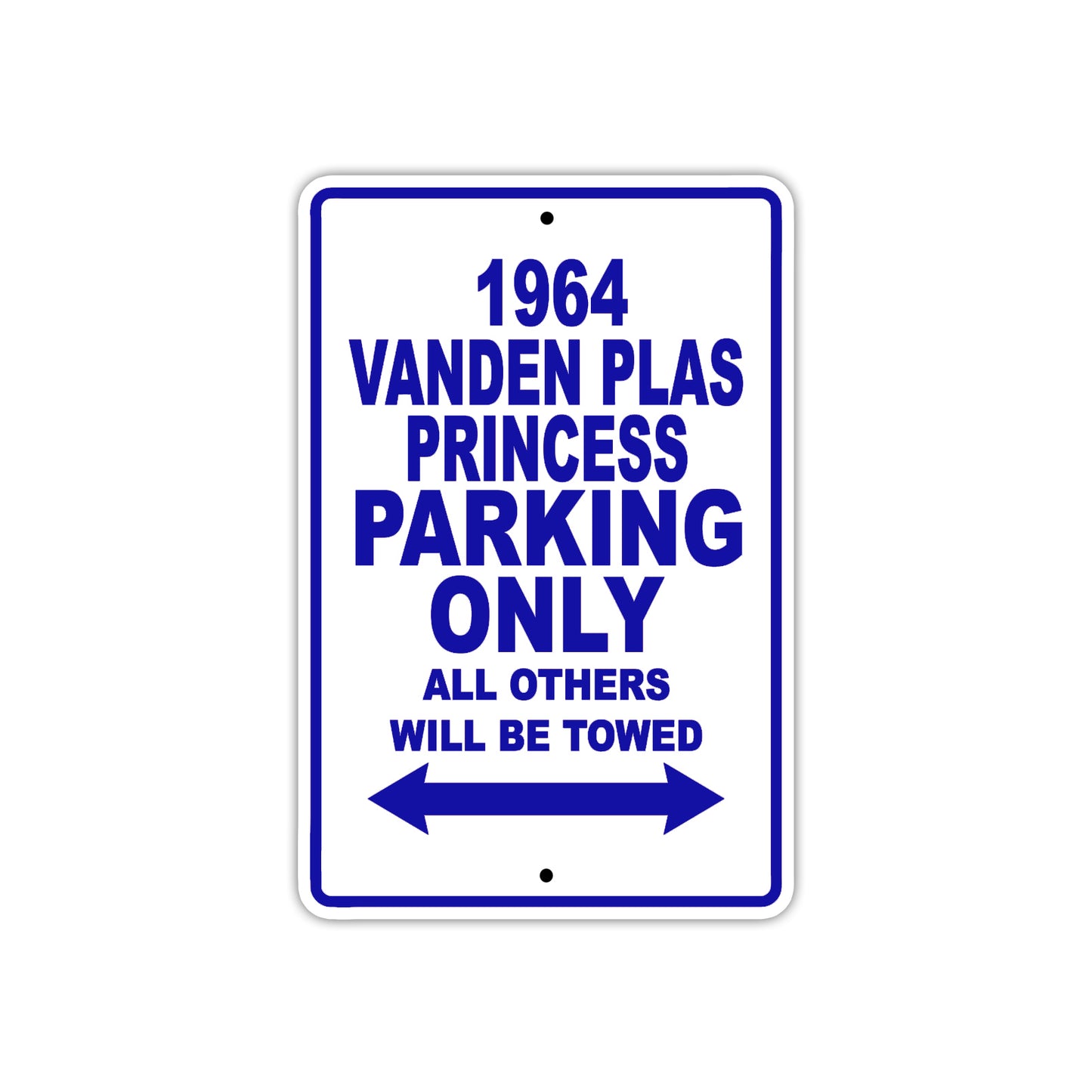 1964 Vanden Plas Princess Parking Only All Others Will Be Towed