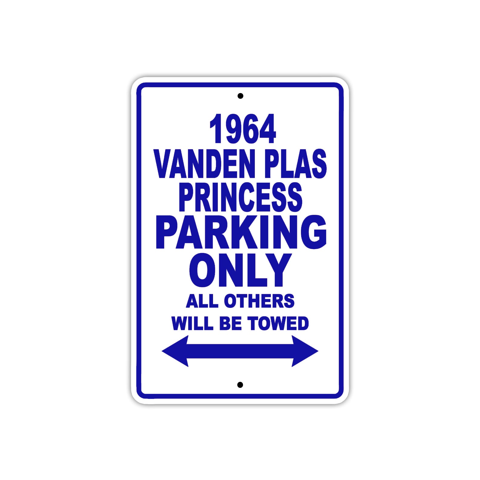 1964 Vanden Plas Princess Parking Only All Others Will Be Towed