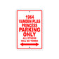 1964 Vanden Plas Princess Parking Only All Others Will Be Towed