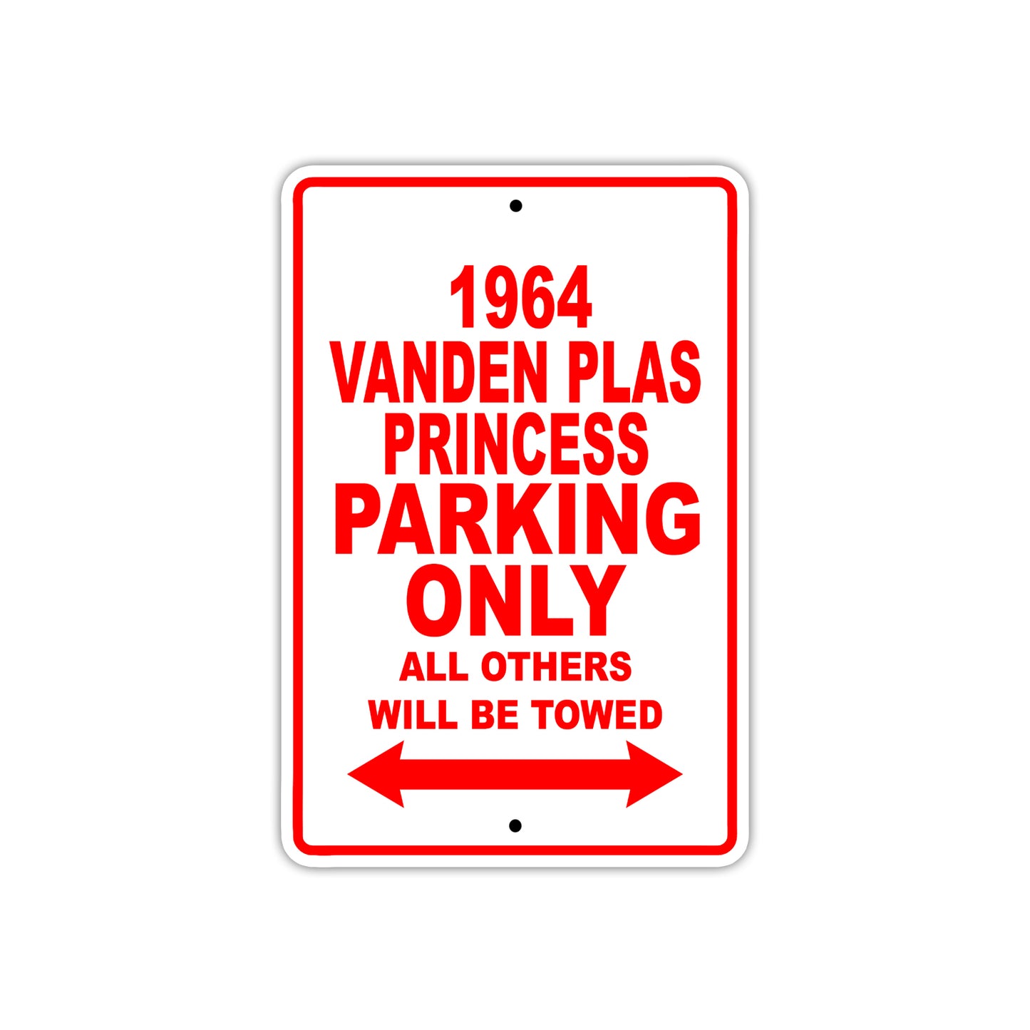 1964 Vanden Plas Princess Parking Only All Others Will Be Towed