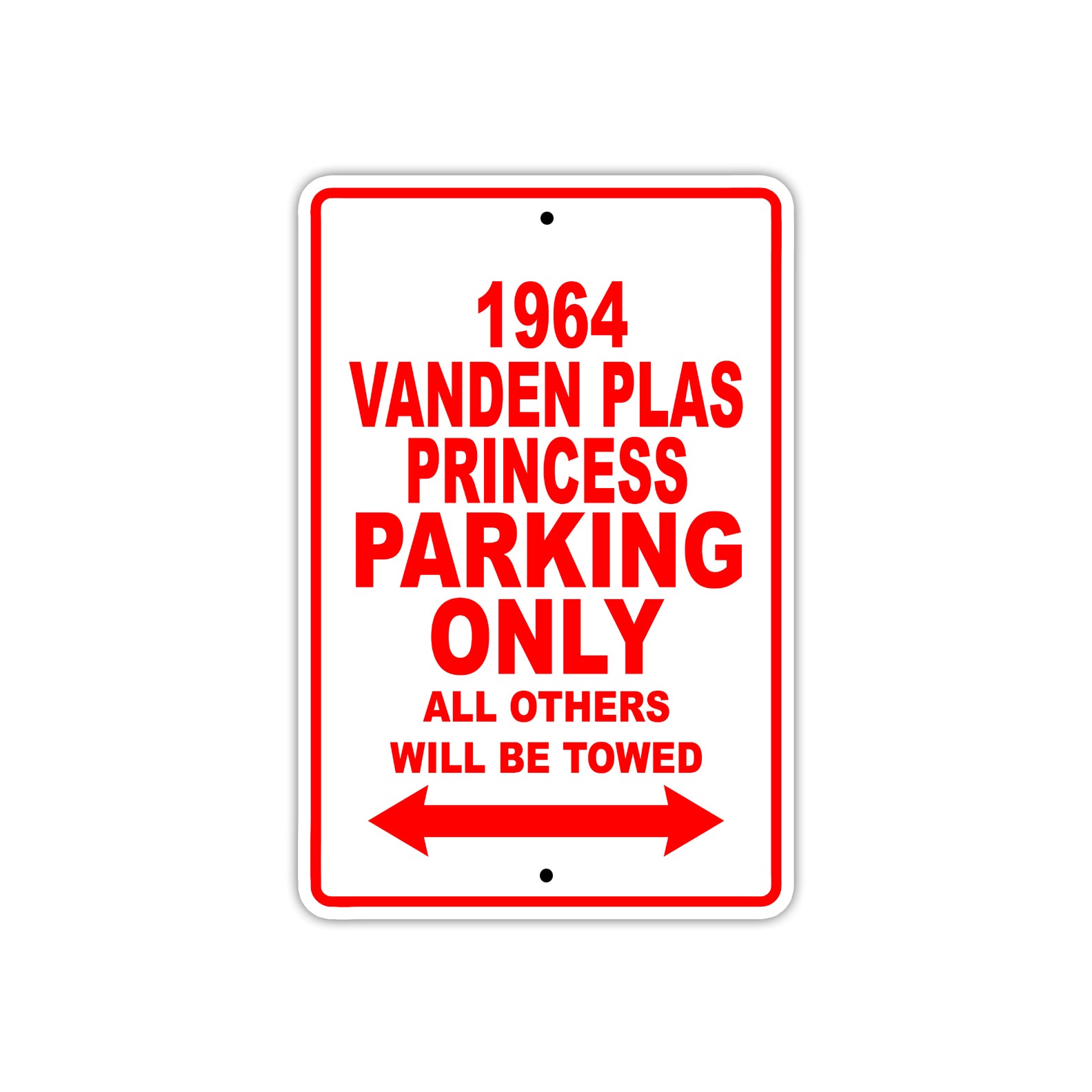 1964 Vanden Plas Princess Parking Only All Others Will Be Towed