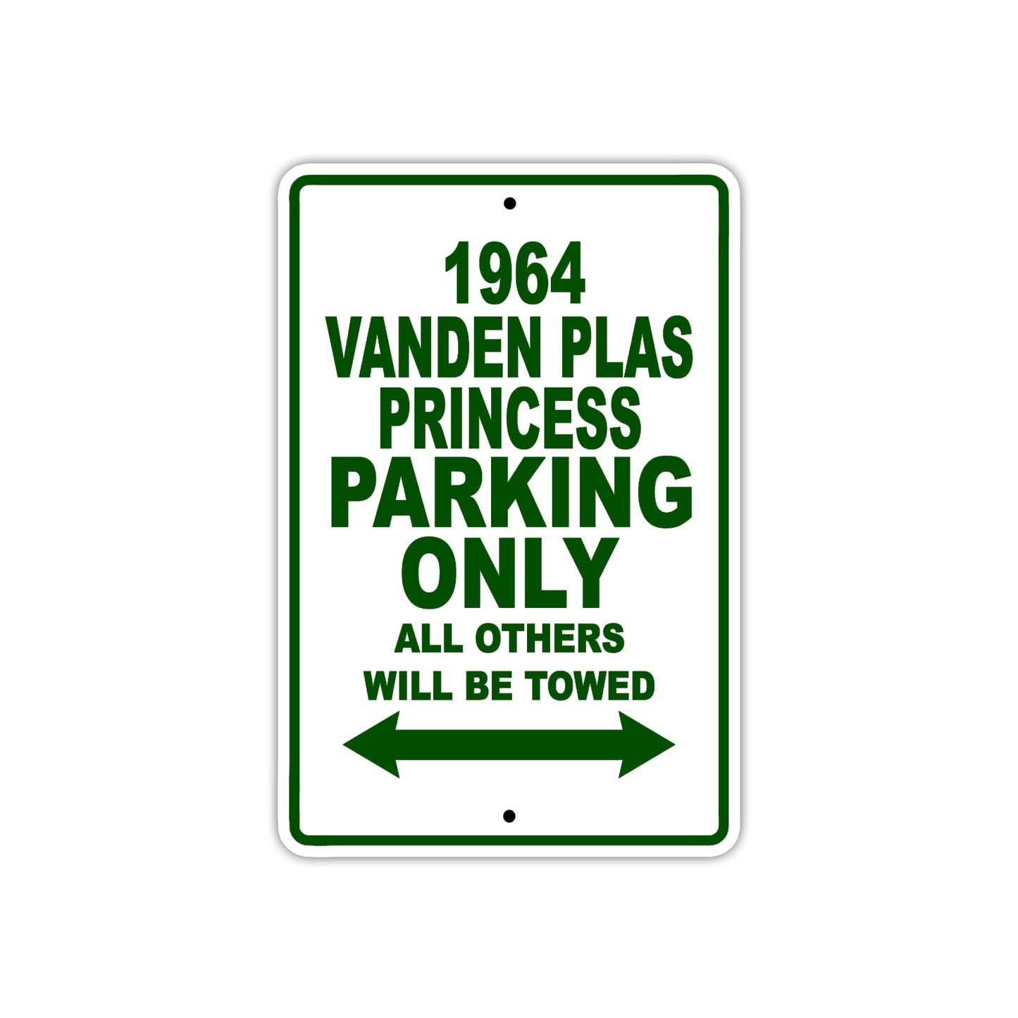1964 Vanden Plas Princess Parking Only All Others Will Be Towed