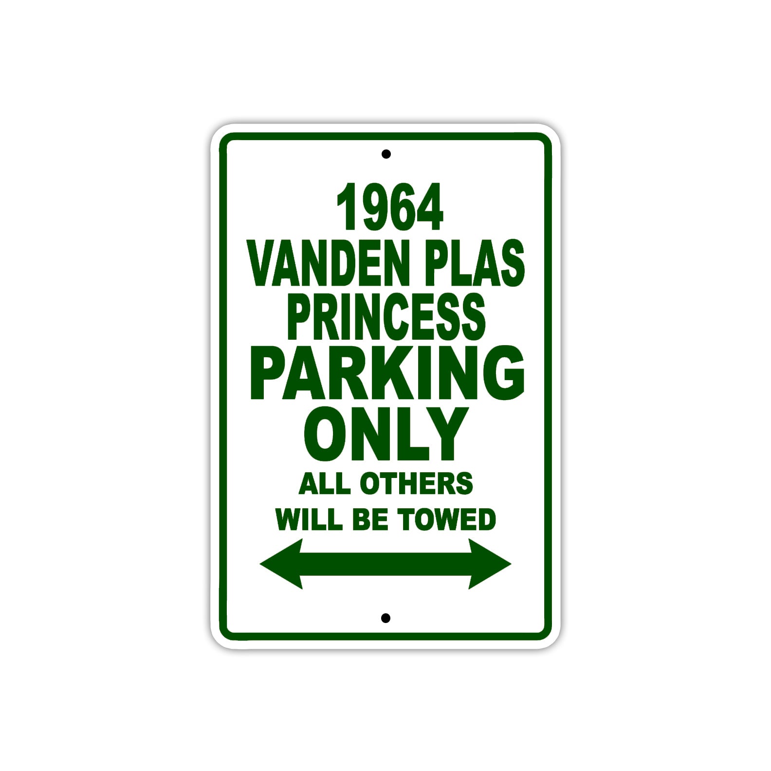 1964 Vanden Plas Princess Parking Only All Others Will Be Towed