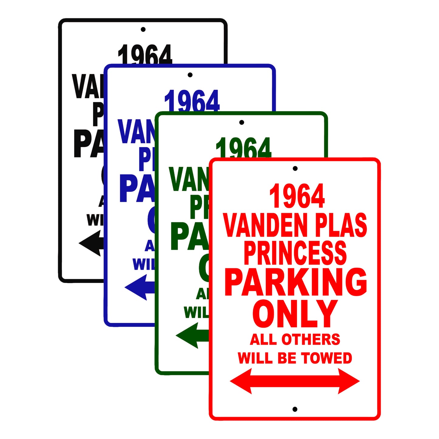 1964 Vanden Plas Princess Parking Only All Others Will Be Towed