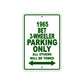 1965 BET 3-Wheeler Parking Only All Others Will Be Towed 
