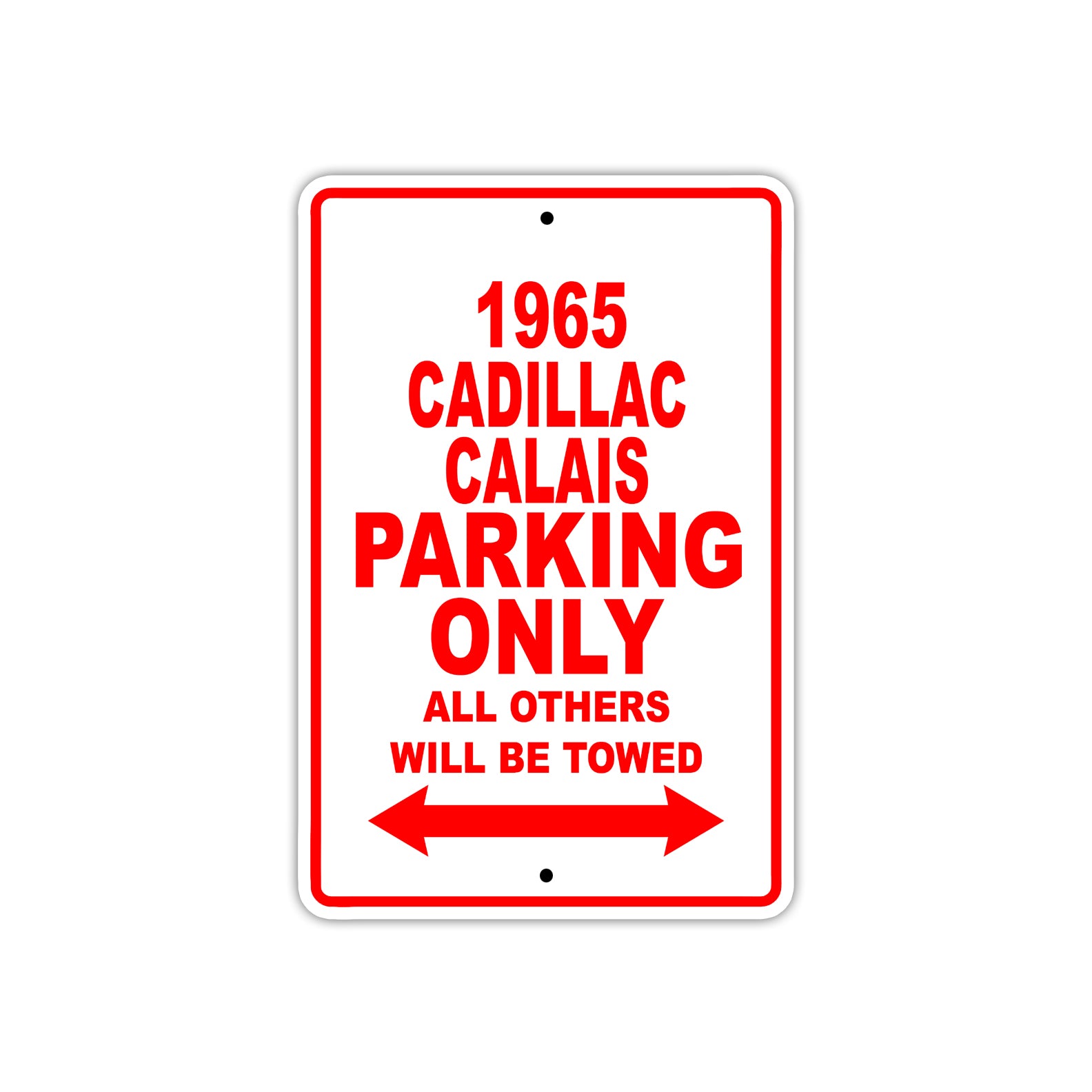 1965 Cadillac Calais Parking Only All Others Will Be Towed 