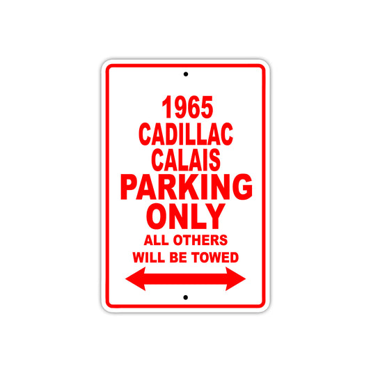 1965 Cadillac Calais Parking Only All Others Will Be Towed 