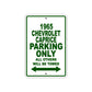 1965 Chevrolet Caprice Parking Only All Others Will Be Towed