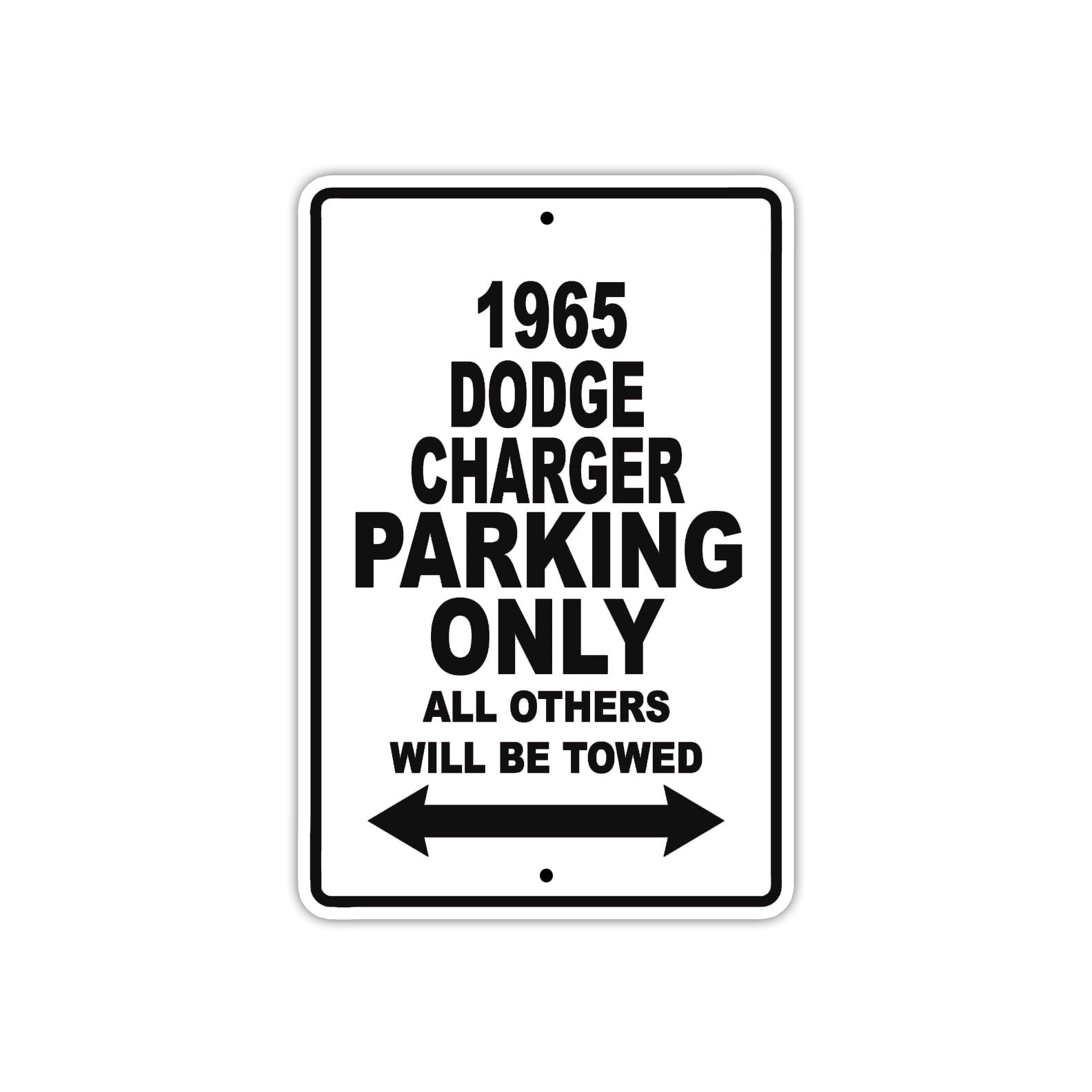 1965 Dodge Charger Parking Only All others Will Be Towed 