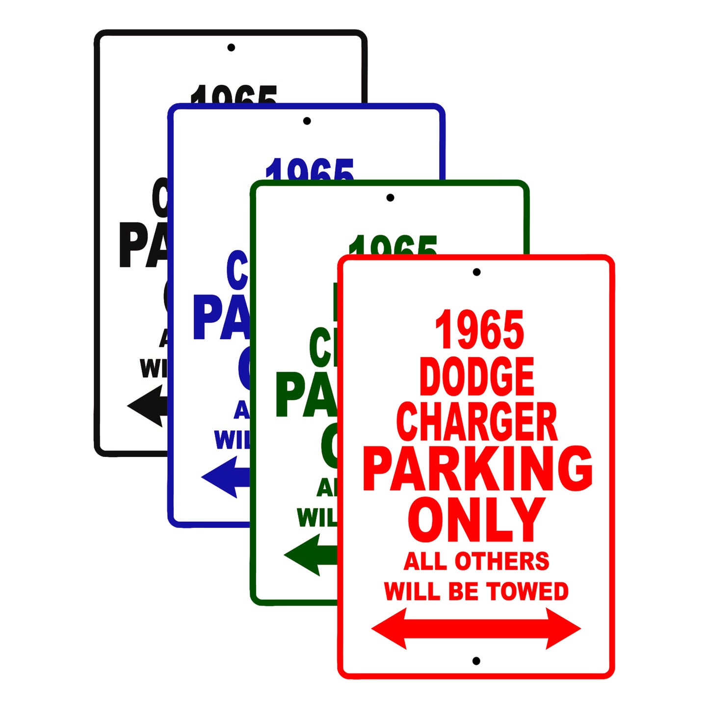 1965 Dodge Charger Parking Only All others Will Be Towed 