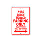 1965 Dodge Manaco Parking Only All Others Will Be Towed