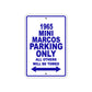 1965 Mini Marcos Parking Only All others Will Be Towed 