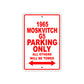 1965 Moskvitch G5 Parking Only All Others Will Be Towed 