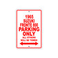 1965 Suzuki Fronte 800 Parking Only All Others Will Be Towed