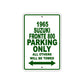 1965 Suzuki Fronte 800 Parking Only All Others Will Be Towed