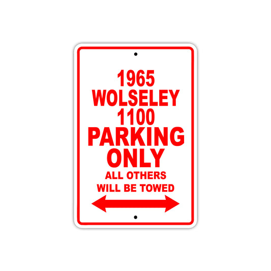 1965 Wolseley 1100 Parking Only All Others Will Be Towed