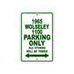 1965 Wolseley 1100 Parking Only All Others Will Be Towed