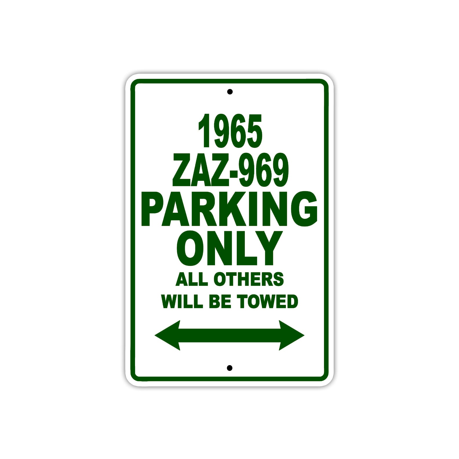 1965 ZAZ-969 Parking Only All Others Will Be Towed