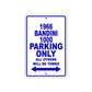1966 Bandini 1000 Parking Only All Others Will Be Towed 