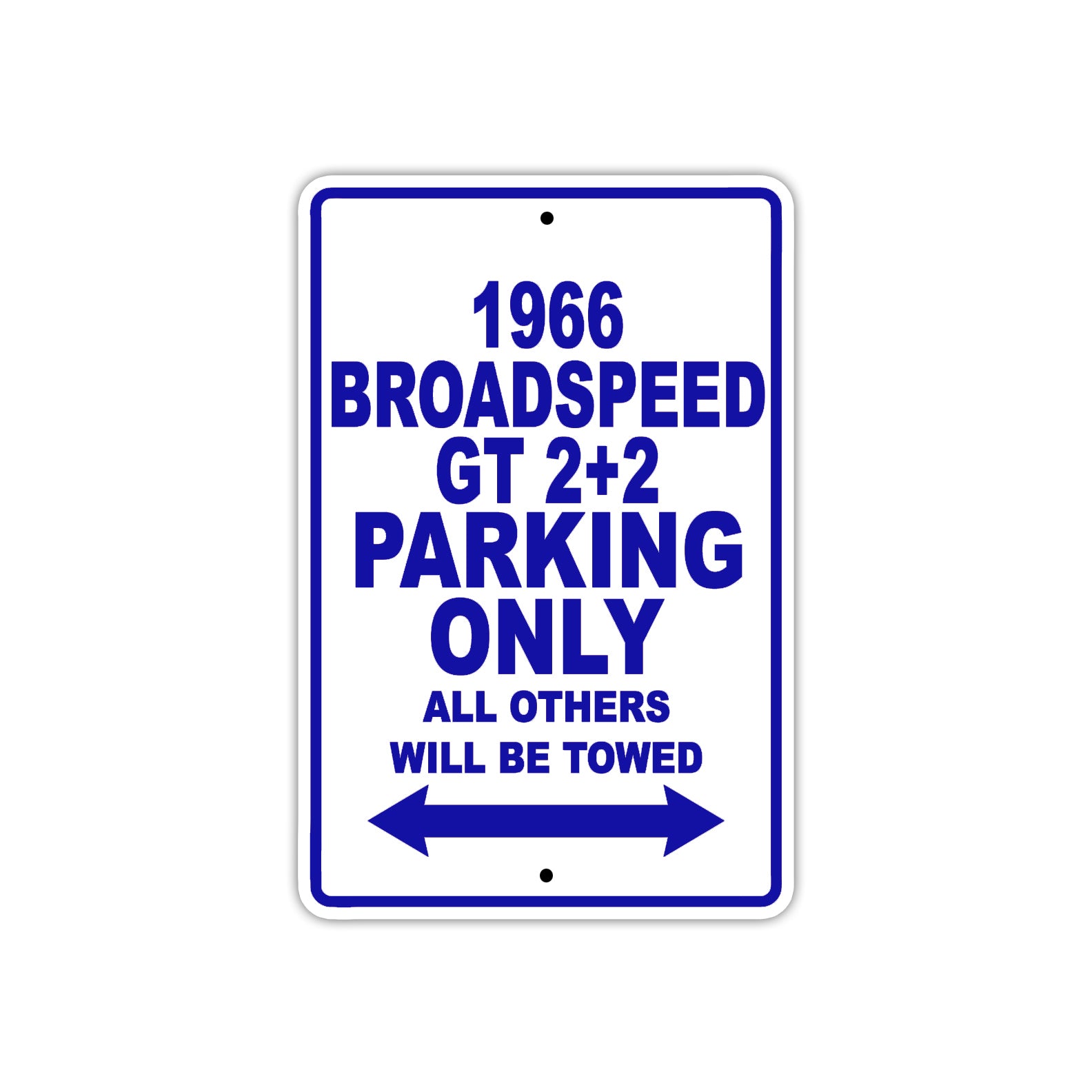 1966 Broadspeed GT 2+2 Parking Only All Others Will Be Towed