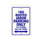 1966 Rootes Arrow Parking Only All Others Will Be Towed Signs