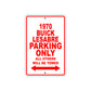 1970 Buick Lesabre Car Parking Only All Others Will Be Towed Sign