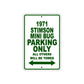 1971 Stimson Mini Bug Car Parking Only All Others Will Be Towed Sign Plate