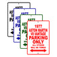 1977 Aston Martin V8 Vantage Parking Only All Others Will Be Towed Signs