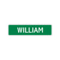 William Street Sign Children Name Room Plate