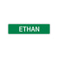 Ethan Street Sign Children Name Room Plate
