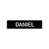 Daniel Street Sign Children Name Room Plate