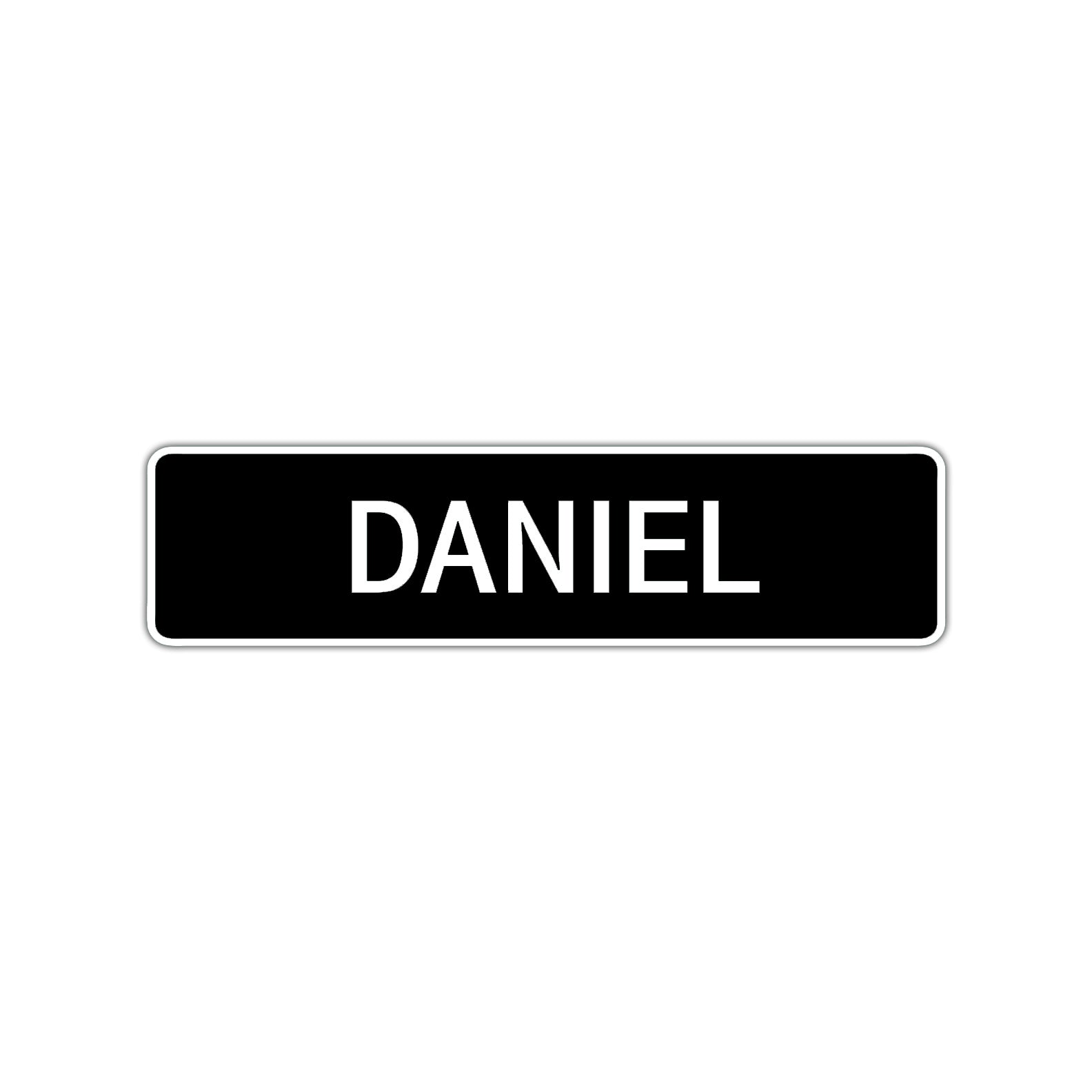 Daniel Street Sign Children Name Room Plate