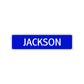 Jackson Street Sign Children Name Room Plate